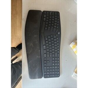 Logitech ERGO K860 Wireless Bluetooth Keyboard - Black, With Dongle